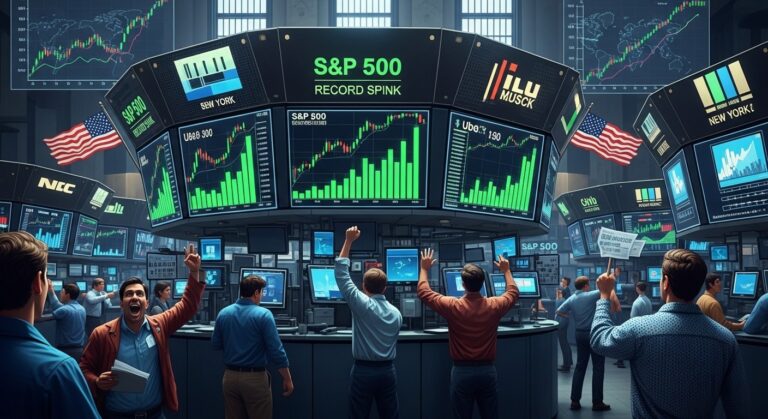 Stock Market Today: S&P 500 Sets Fresh Record as Oil Prices Tumble