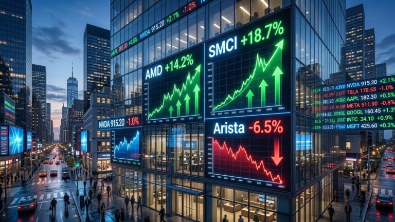 Stocks After Hours: AMD Surges, SMCI Soars on Guidance