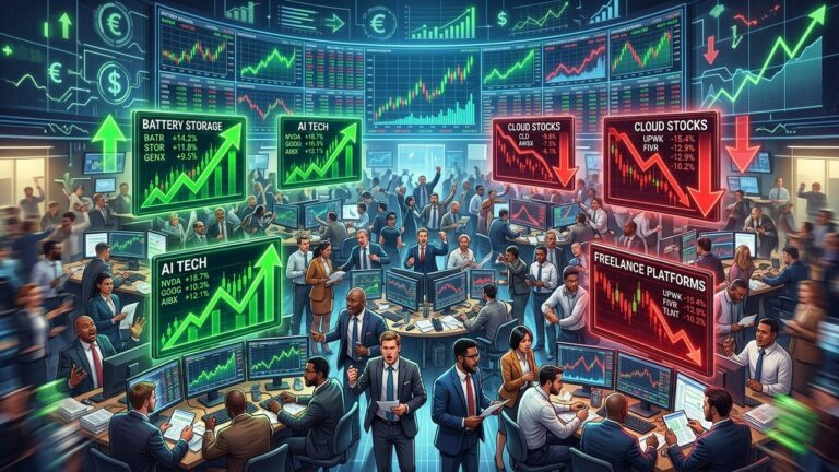 Stocks Making Biggest Midday Moves: Winners Losers and Market Shifts