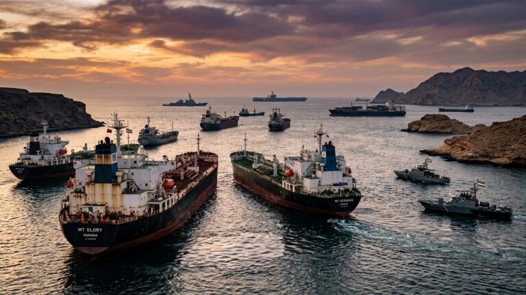 Strait of Hormuz Traffic Halts After US Ship Seizure