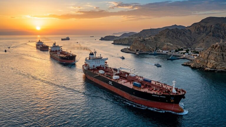 Supertankers Carry Iraqi Saudi Crude Through Strait of Hormuz