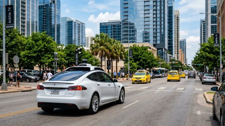 Tesla Robotaxi Fleet Trails Waymo in Texas as Competition Heats Up