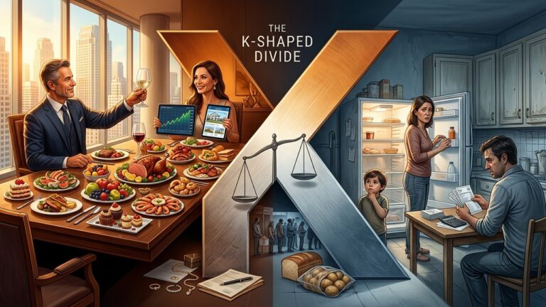 The K-Shaped Economy Deepens Food Insecurity for Millions