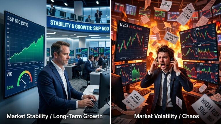 The Record Volatility Disconnect Shaking Up Stock Traders Right Now