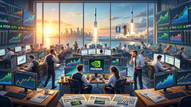Thursdays Big Stock Stories Nvidia SpaceX IPO Earnings Watch