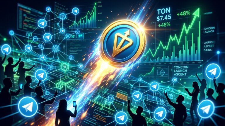 Toncoin Surges Over 100% This Week on Telegram Integration