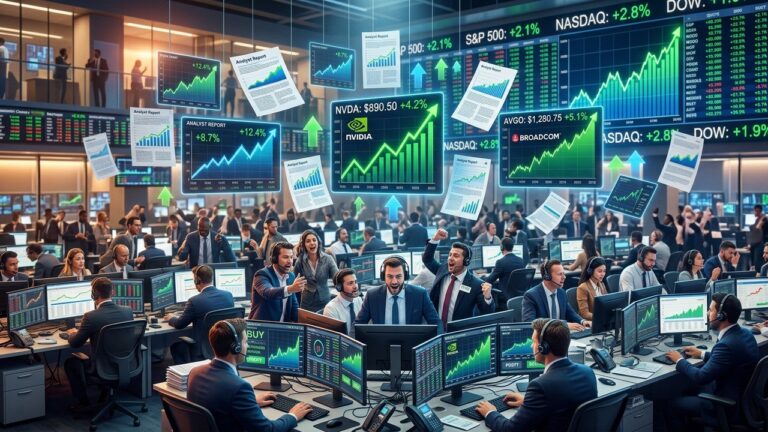 Top Analyst Calls Wednesday: Nvidia, Broadcom & Key Stock Upgrades
