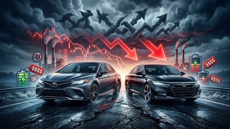 Toyota Honda Profit Declines Amid Iran Tensions and EV Cost Pressures