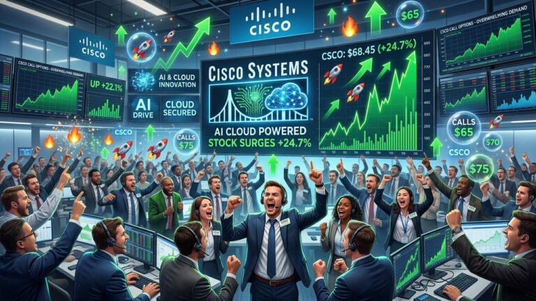 Traders Are Treating Cisco Like the Next Meme Stock Ahead of Earnings