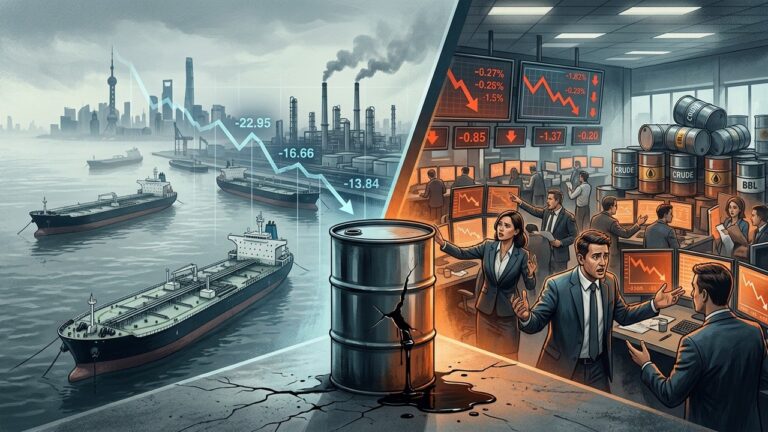 Traders Stunned as Physical Oil Prices Collapse Amid Chinese Crude Shifts