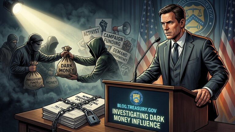 Treasury Signals Major Crackdown On Dark Money Funded NGOs