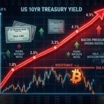 Treasury Yields Hit 12 Month High Bitcoin Price Stalls