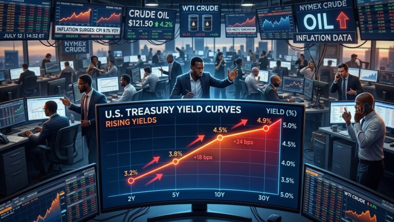 Treasury Yields Rise as Traders Brace for Key Inflation Update- Expand article with Fed policy, oil prices, jobs data, historical context, and investor implications.