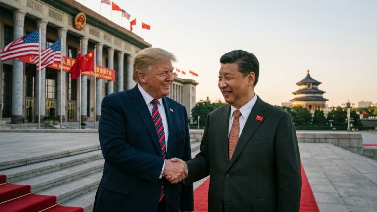 Trump and Xi Kick Off Beijing Summit With Optimistic Tone