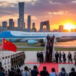 Trump Arrives in Beijing for Critical Summit with Xi Jinping