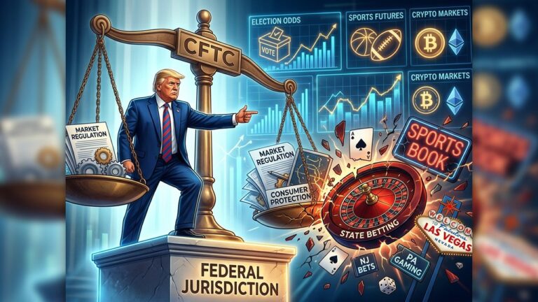 Trump Backs CFTC AuthorityGenerating the crypto article in Growing Prediction Markets Battle