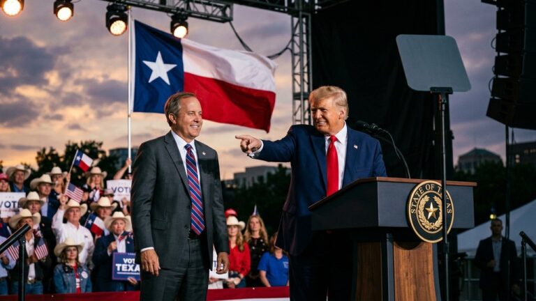 Trump Endorses Ken Paxton Over Cornyn in Texas Senate Race