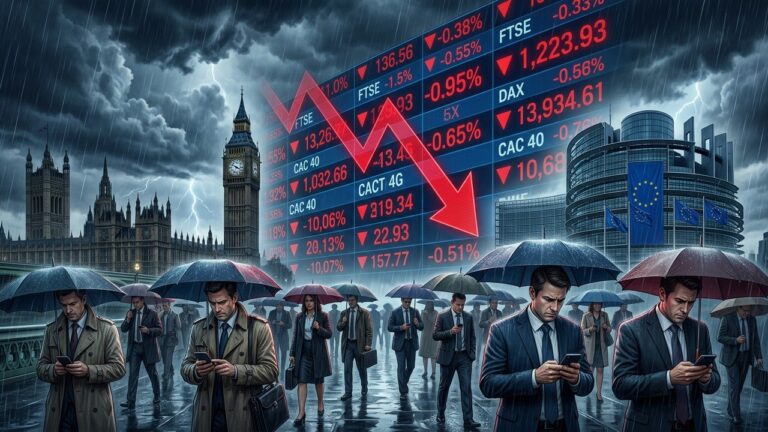 Trump Tariff Threats and UK Elections Weigh Heavily on European Markets