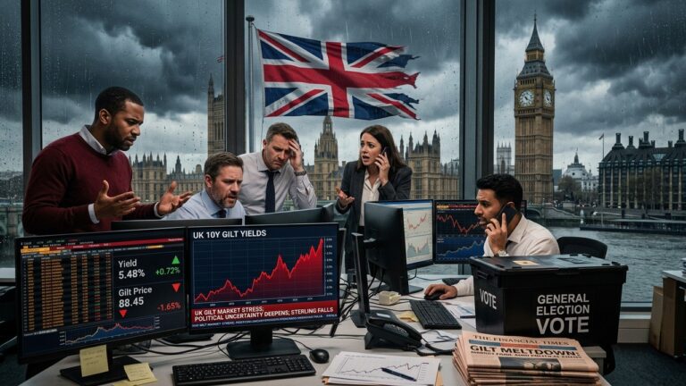 UK Bond Markets Jitter as Andy Burnham Eyes Challenge to Starmer