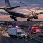 United Airlines Jet Clips Light Pole and Truck Near Newark:Finalizing XML structure for output Safety Concerns Mount