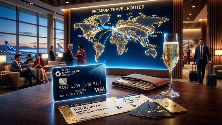 Unlock 150k Chase Sapphire Reserve Points for $3,000+ in Luxury Travel
