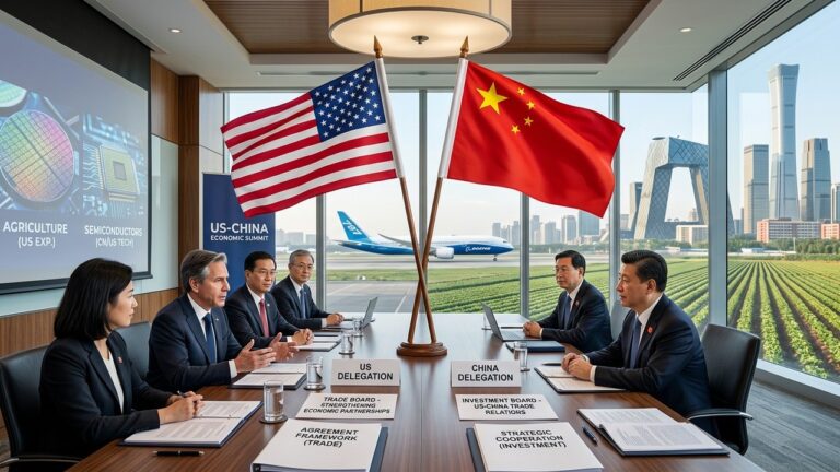 US China Summit Yields New Trade Boards And Modest Economic Wins