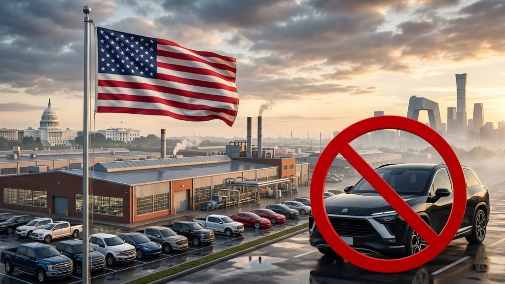 US Lawmakers Push Chinese EV Parts Ban Ahead of Trump Beijing Trip