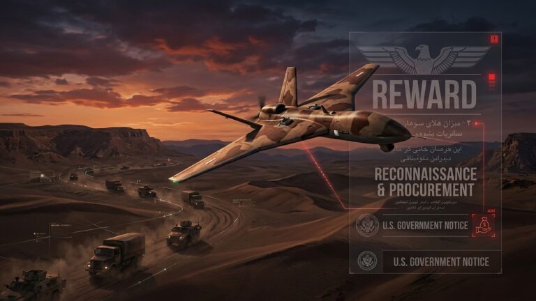 US Offers $15 Million Reward For Intel On Iran’s Drone Network