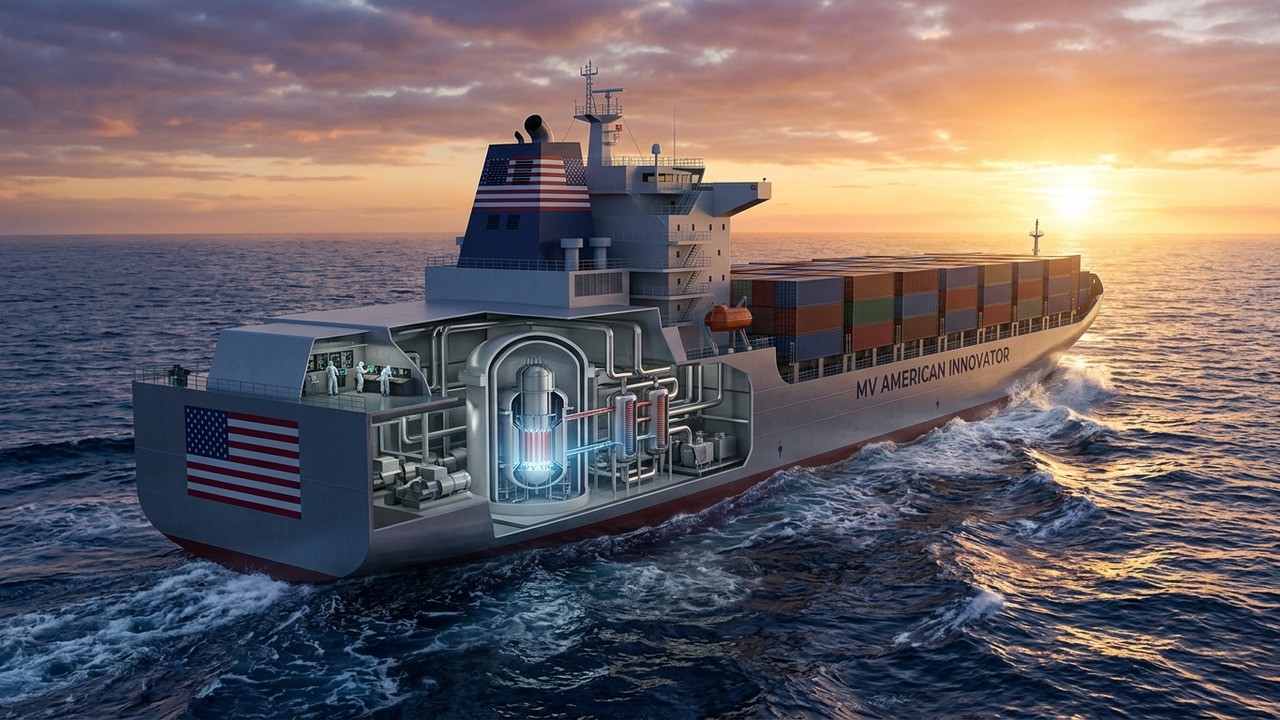 US Pushes Small Modular Nuclear Reactors for Commercial Shipping