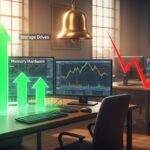 US Stocks Open Higher as Storage Names Rally and PayPal Drops