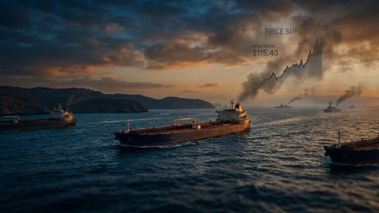 US Strikes on Iran Drive Oil Prices Higher With Strait of Hormuz Fears