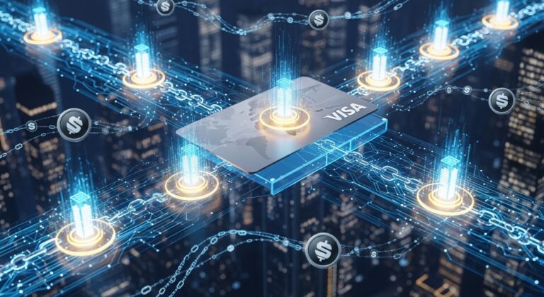 Visa Stablecoin Pilot Explodes to $7 Billion on Nine Blockchains