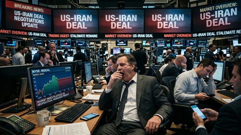 Wall Street Battles Headline Fatigue on US Iran Deal