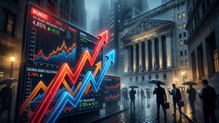 Wall Street’s Rising Bond Yields Spark Fresh Market Fears