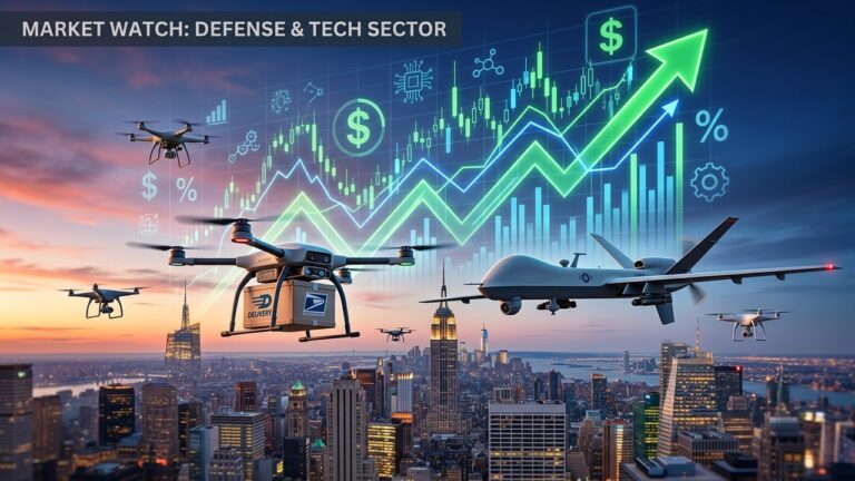 Wall Street’s Top Drone Stocks Surge on US Investment News