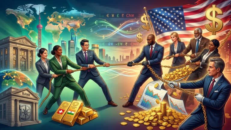 Wealthy Investors Shift Billions Away From US in De-Dollarization Move