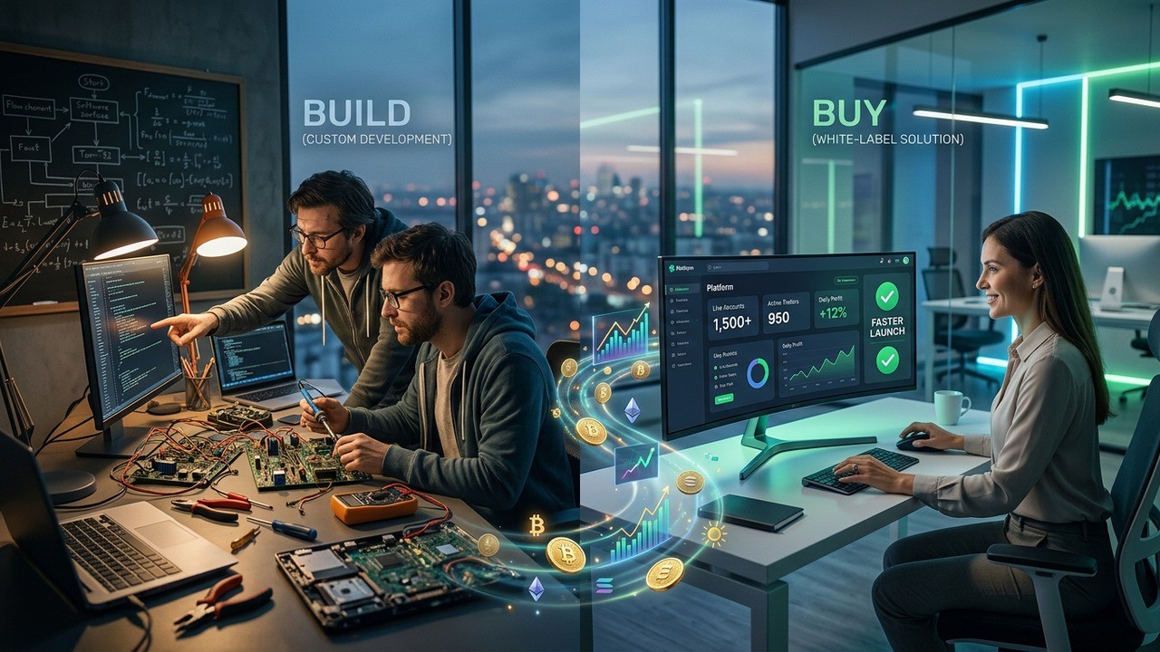White Label Prop Firm Technology vs Custom Development in 2026
