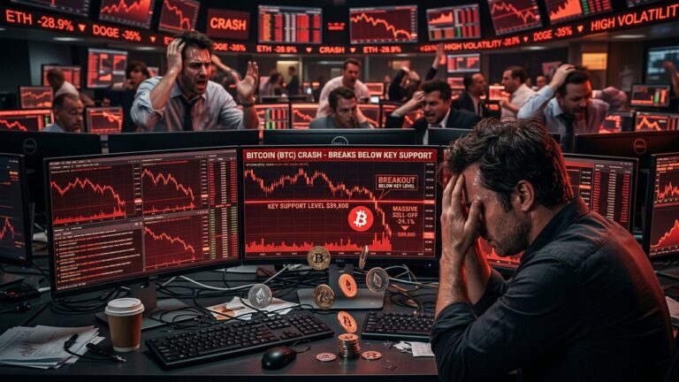 Why the Crypto Market Is Dropping Today: Key Factors Behind the May 14 Selloff