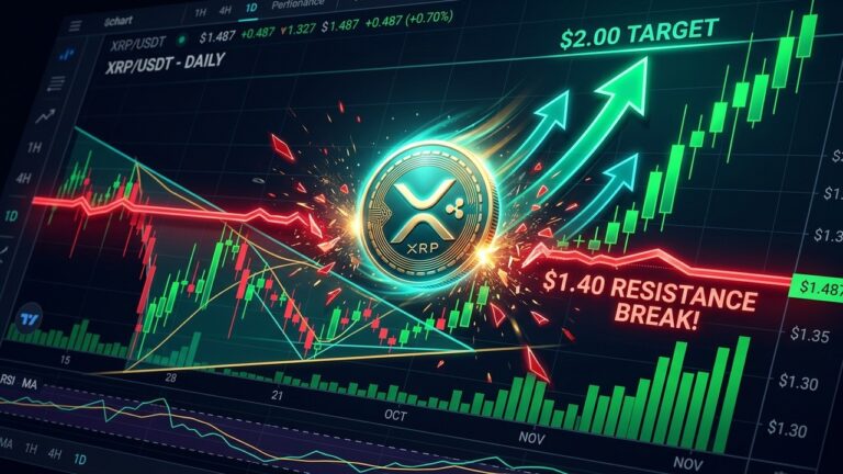 XRP Breaks $1.40 Resistance: Can It Reach $2 Soon?