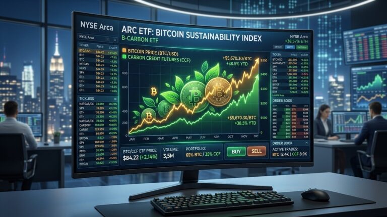 7RCC Launches Bitcoin and Carbon Credit ETF on NYSE Arca