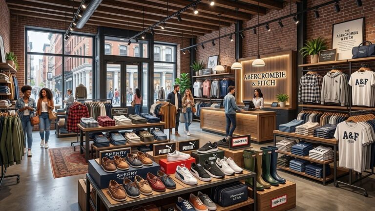Abercrombie & Fitch Adds Sperry Puma Hunter Shoes in Bold Growth Move