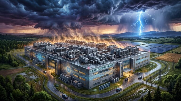 AI Data Centers Face Growing Climate and Weather Risks