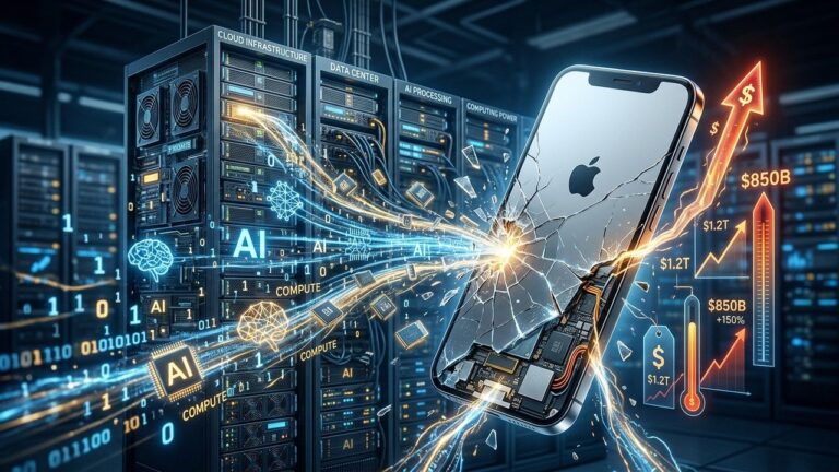 AI Memory Crisis Forces Apple Price Increases
