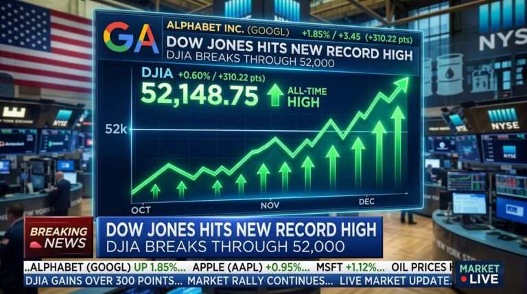 Alphabet Joins Dow Jones With Strong Debut: Market Moves and Key Insights
