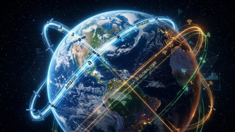Amazon Globalstar Talks Spark Satellite Stock Surge