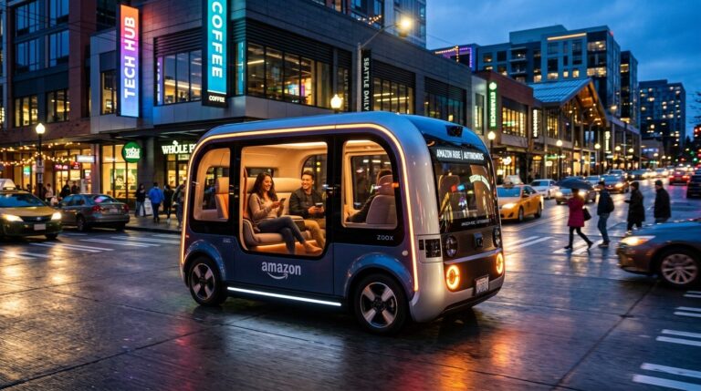 Amazon Zoox Unveils Redesigned Robotaxi Ahead of Major Expansion