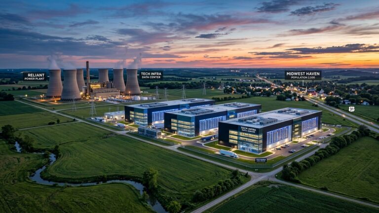 Amazon’s $7 Billion Data Center Push in Indiana Boosts Local Economy