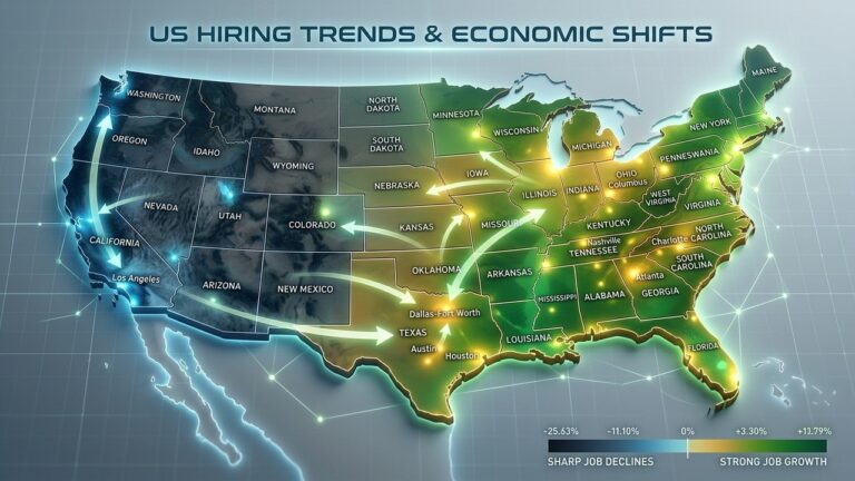 America’s Hiring Map Has Dramatically Shifted Since 2020