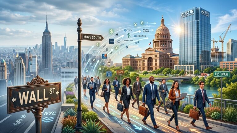 Apollo Picks Austin Over New York as Wall Street Moves South