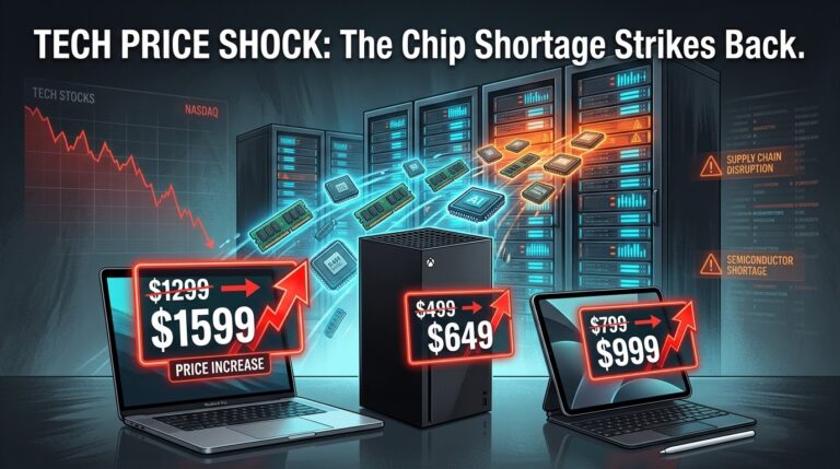 Apple Microsoft Price Hikes Hit Amid Severe Memory Chip Crunch